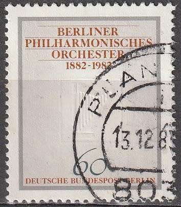 BERLIN 1982 The 100th Anniversary of Berlin`s Philharmonic Orchestre ULH CV R26.40 SG B638