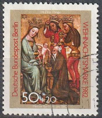 BERLIN 1982 Christmas Stamps ULH CV R28.60 SG B650