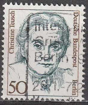 BERLIN 1986 Famous Women ULH CV. R99 SG B736