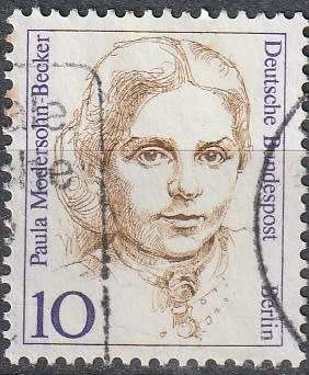 BERLIN 1986 Famous Women ULH CV. R55 SG B733