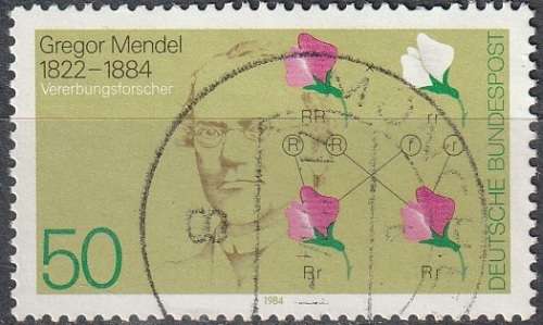 GERMANY 1984 The 100th Anniversary of the Death of Gregor Mendel, Scientist ULH CV. R12.10 SG 2049