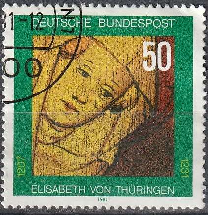 GERMANY 1981 Saint Elisabeth von Thüringen ULH CV R11 SG 1978