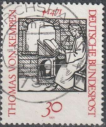 GERMANY 1971 Thomas von Kempen ULH CV R11 SG 1585