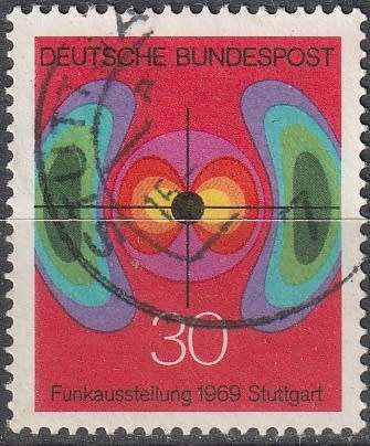 GERMANY 1969 Radio and Television Exhibition ULH CV R11 SG 1498