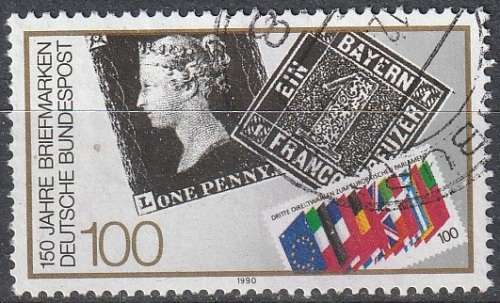 GERMANY 1990 The 150th Anniversary of the First Stamp ULH CV R18.70 SG 2329
