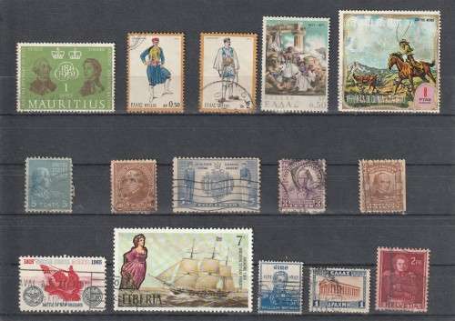 UNCHECKED WORLD SELECTION BID PER STAMP TO TAKE ALL CARD EXCLUDED