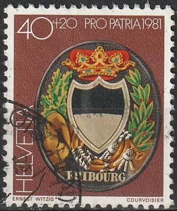 SWITZERLAND 1981 Pro Patria - Post Signs ULH CV R12.10 SG 1011