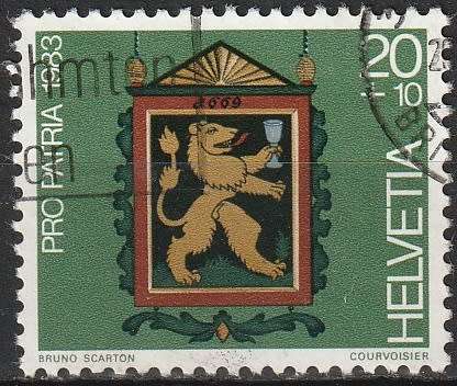 SWITZERLAND 1983 Pro Patria - Signs ULH CV R17.60 SG 1056