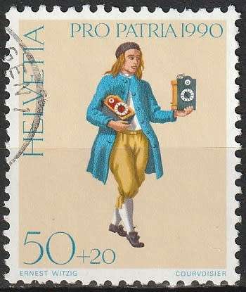 SWITZERLAND 1990 Pro Patria- The 700th Anniversary of the Art and Culture ULH CV R12.10 SG 1206