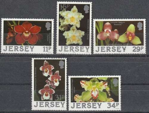 JERSEY 1988 Jersey Orchids UMM CV R71.50 SG 433-37
