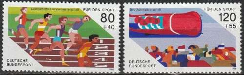 GERMANY 1986 Sports UMM CV R148.50 SG 2120/1