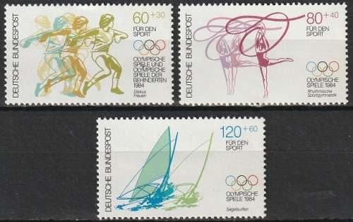 GERMANY 1984 Olympic Games - Los Angeles, USA UMM CV R181.50 SG 2056-58