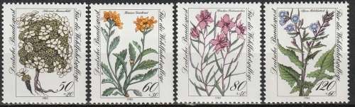 GERMANY 1983 Charity Stamps - Alpine Flowers UMM CV R137.50 SG 2038-41