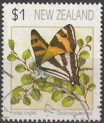 NEW ZEALAND 1991 Butterflies ULH CV R13.20 SG 1635