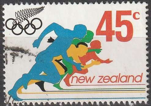 NEW ZEALAND 1992 Olympic Games - Barcelona, Spain ULH CV R11 SG 1663
