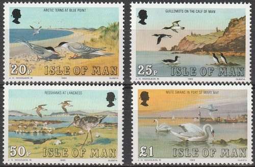ISLE OF MAN 1983 Seabirds UMM CV R39.60 SG 232-35