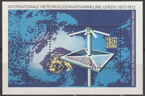 DDR 1972 International Meteorologist Congress UMM CV R71.50 SG MSE1465