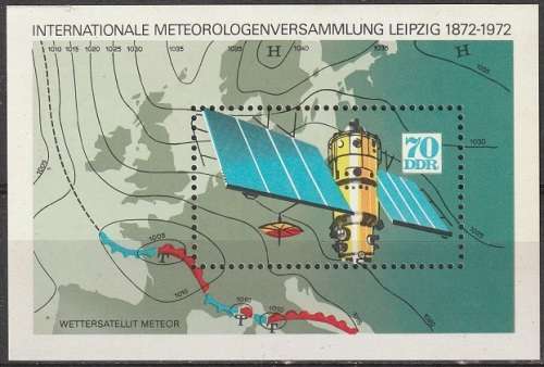 DDR 1972 International Meteorologist Congress UMM CV R71.50 SG MSE1465
