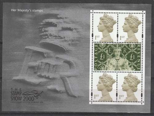 GB 2000 International Stamp Exhibition THE STAMP SHOW 2000 MM CV R198 SG MS2147