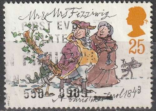 GB 1993 Christmas Stamps - `A Christmas Carol` by Charles Dickens ULH CV R8.80 SG 1791 DISCOUNTED