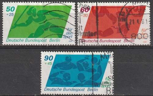 BERLIN 1980 Sports ULH CV R88 SG B593-95 DISCOUNTED