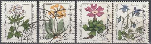 BERLIN 1983 Charity Stamps - Endangered Alpine Flowers ULH CV R192.50 SG B665-8 DISCOUNTED