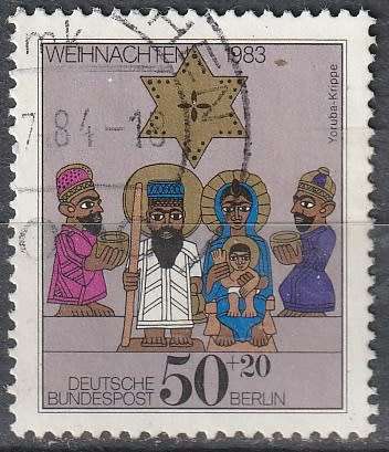 BERLIN 1983 Christmas Stamp ULH CV R30.80 SG B669