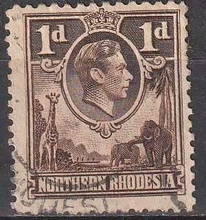 NORTHERN RHODESIA 1938 King George VI ULH SACC 27 DISCOUNTED