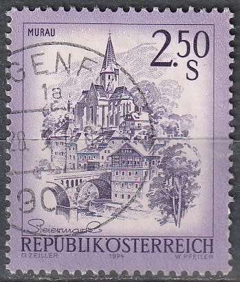 AUSTRIA 1975 Landscapes of Austria ULH CV R6.60 SG 1679