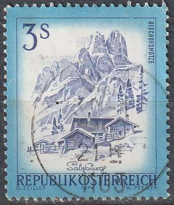 AUSTRIA 1975 Landscapes of Austria ULH CV R6.60 SG 1680