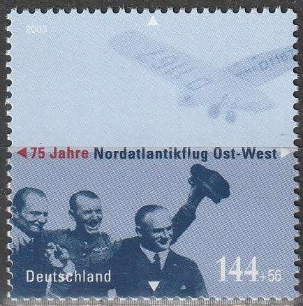GERMANY 2003 The 75th Anniversary of the First Trans Atlantic Flying UMM CV R148.50 SG 3215