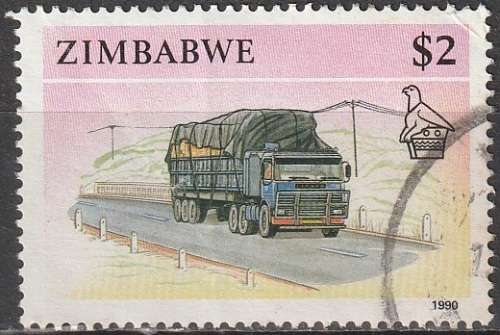ZIMBABWE 1990 Transport ULH CV R35.20 SG 785