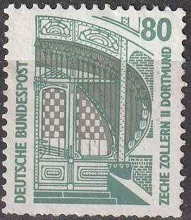 GERMANY 1989 Sightseeings UMM CV R30.80 SG 2211