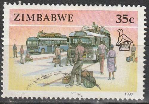 ZIMBABWE 1990 Transport ULH SG 781
