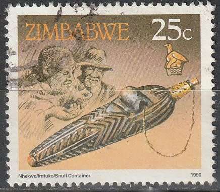 ZIMBABWE 1990 Cultural Artifacts ULH SG 777