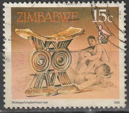 ZIMBABWE 1990 Cultural Artifacts ULH SG 774