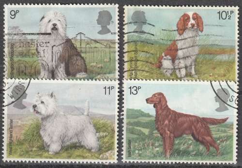 GB 1979 Dogs ULH CV R12.10 SG 1075-78