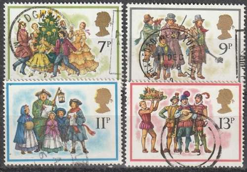 GB 1978 Christmas Stamps ULH CV R12.10 SG 1071-74