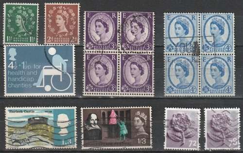 UNCHECKED GB BID PER STAMP TO TAKE ALL CARD EXCLUDED