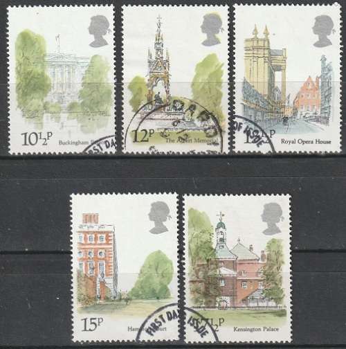 GB 1980 Sightseeings in London ULH CV R16.50 SG 1120-24