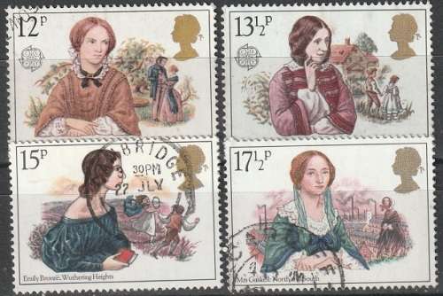 GB 1980 Victorian Novelists ULH CV R16.50 SG 1125-28