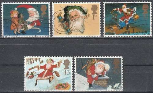 GB 1997 Christmas Stamps ULH CV R60.50 SG 2006-10