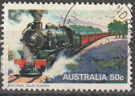 AUSTRALIA 1979 Steam Locomotives ULH CV R33 SG 717 DISCOUNTED