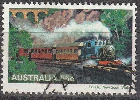 AUSTRALIA 1979 Steam Locomotives ULH CV R30.80 SG 718