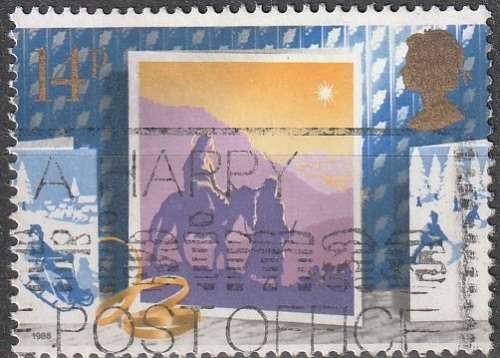 GB 1988 Christmas Stamps ULH CV R5.50 SG 1414