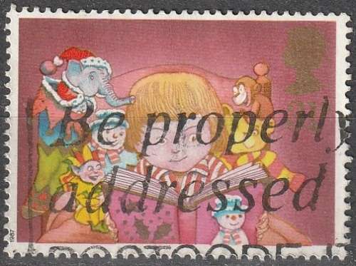 GB 1987 Christmas Stamps ULH CV R8.80 SG 1378