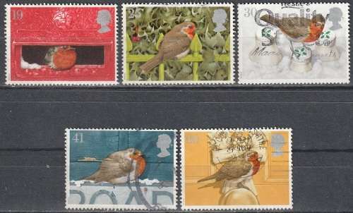 GB 1995 Christmas Stamps ULH CV R55 SG 1896-1900