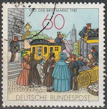 GERMANY 1981 The Day of Stamps ULH CV R11 SG 1976