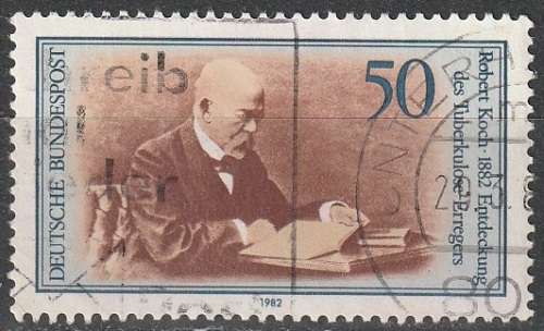 GERMANY 1982 The 100th Anniversary of the Discovery of Tuberkelbacille by Robe ULH CV R11 SG 1986