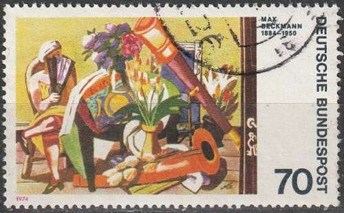 GERMANY 1974 Paintings - German Expressionists ULH CV R28.60 SG 1692